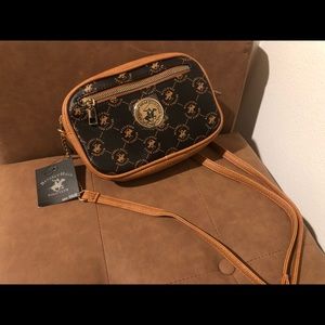 Ralph Lauren Polo Club Crossbody Purse New w Tag
